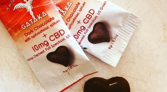 Gataka Dark Chocolate with aphrodisiac spices + 10mg CBD